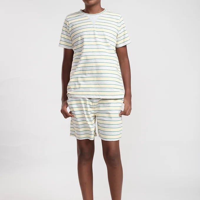 KNIT TEE WITH SHORT BCN 1004-2ND A
