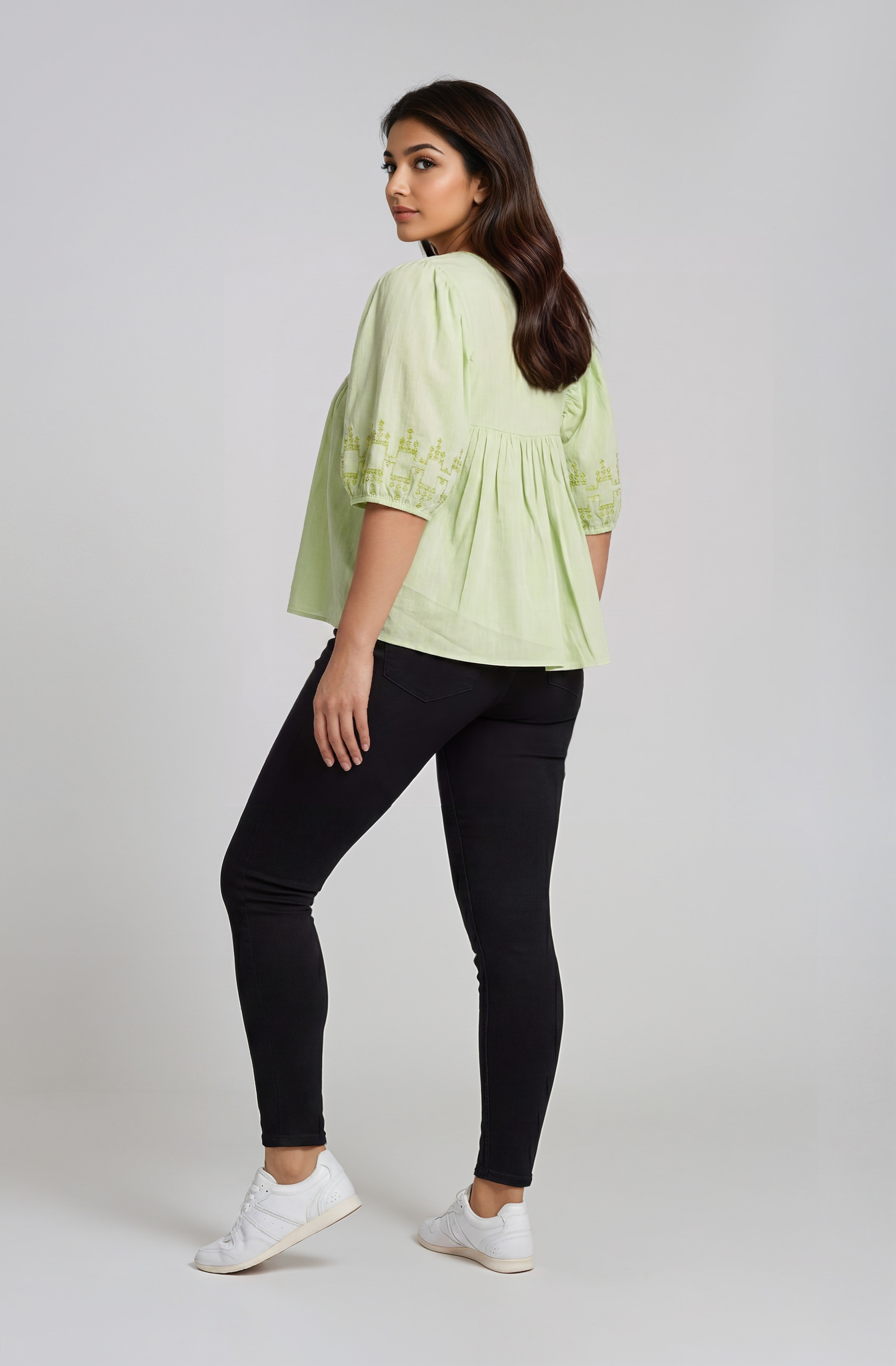 LINEN KYLEE BLOUSE MB 1014-2ND