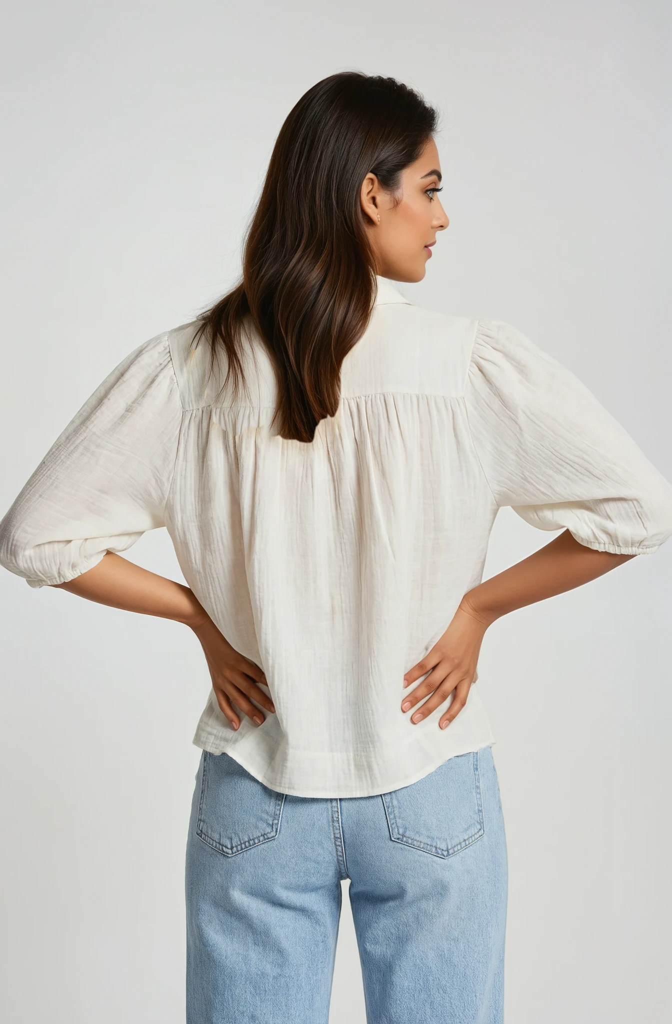 COTTON CLARIE BLOUSE