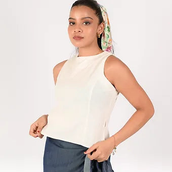 CHAMBRAY BELLA SKIRT MS 051-2ND