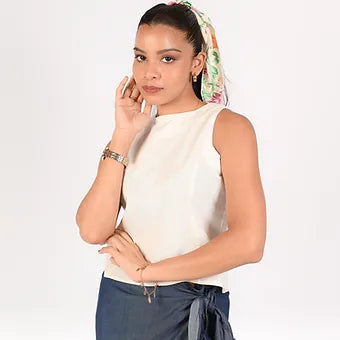 CHAMBRAY BELLA SKIRT MS 051-2ND