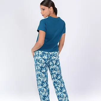 KNIT RIBBY PJ SET MN 414