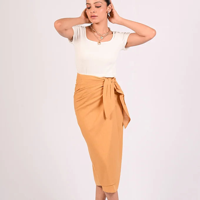 LINEN BELLA SKIRT MS 051