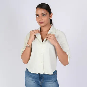 LINEN ADELINE BLOUSE MB 1032