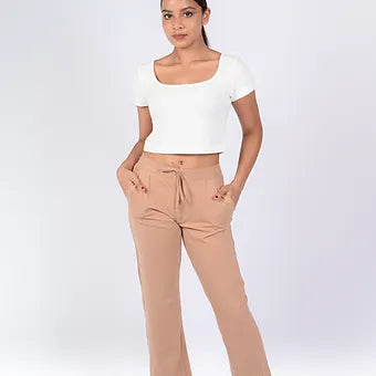 KNIT VELVET PANT MN 347-2ND