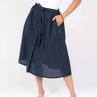 LINEN ALANA SKIRT MS 053-2ND