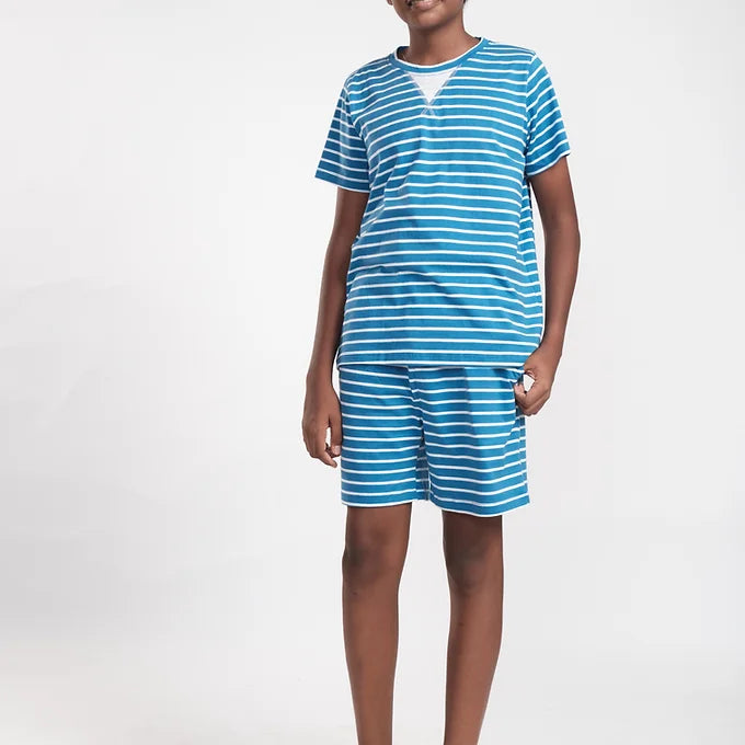 KNIT TEE WITH SHORT BCN 1004-2ND A