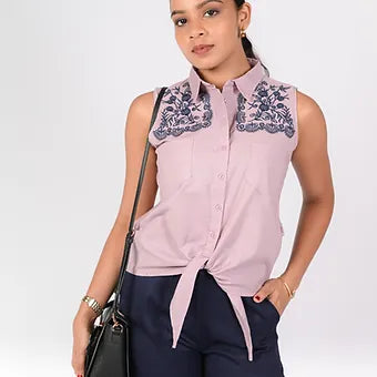 LINEN EMMRIE BLOUE MB 1027