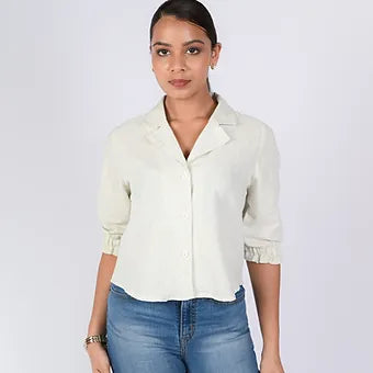 LINEN ADELINE BLOUSE MB 1032