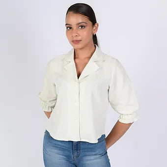 LINEN ADELINE BLOUSE MB 1032