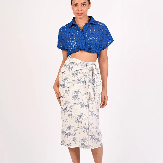 LINEN BELLA SKIRT MS 051