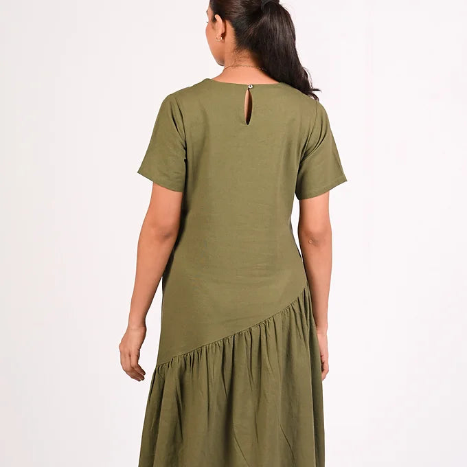 LINEN SYLVIA DRESS MD 344