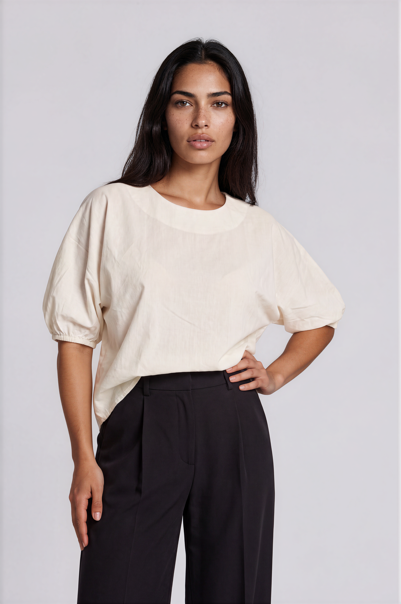 LINEN ZENA TOP MB 1087