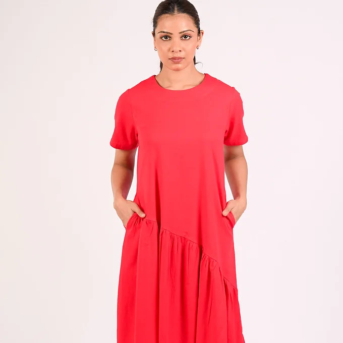 LINEN SYLVIA DRESS MD 344