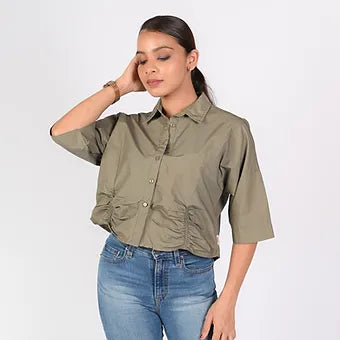 COTTON FLORY BLOUSE MB 1029