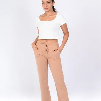 KNIT VELVET PANT MN 347-2ND