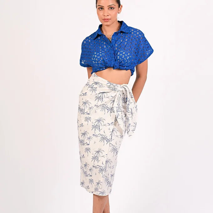 LINEN BELLA SKIRT MS 051