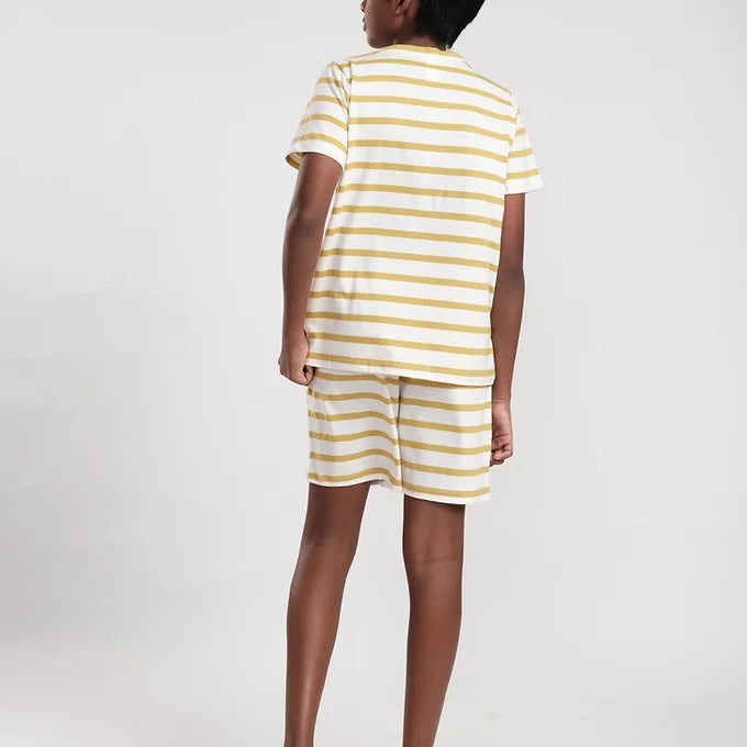KNIT TEE WITH SHORT BCN 1004-2ND A