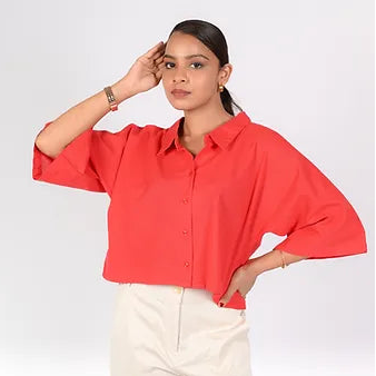 LINEN LOTUS BLOUSE MB 1001-2ND