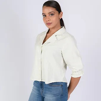 LINEN ADELINE BLOUSE MB 1032