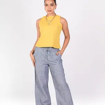 LINEN SAGE PANT MP 205-10TH