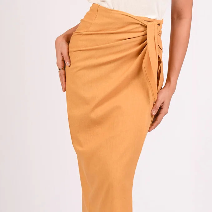 LINEN BELLA SKIRT MS 051
