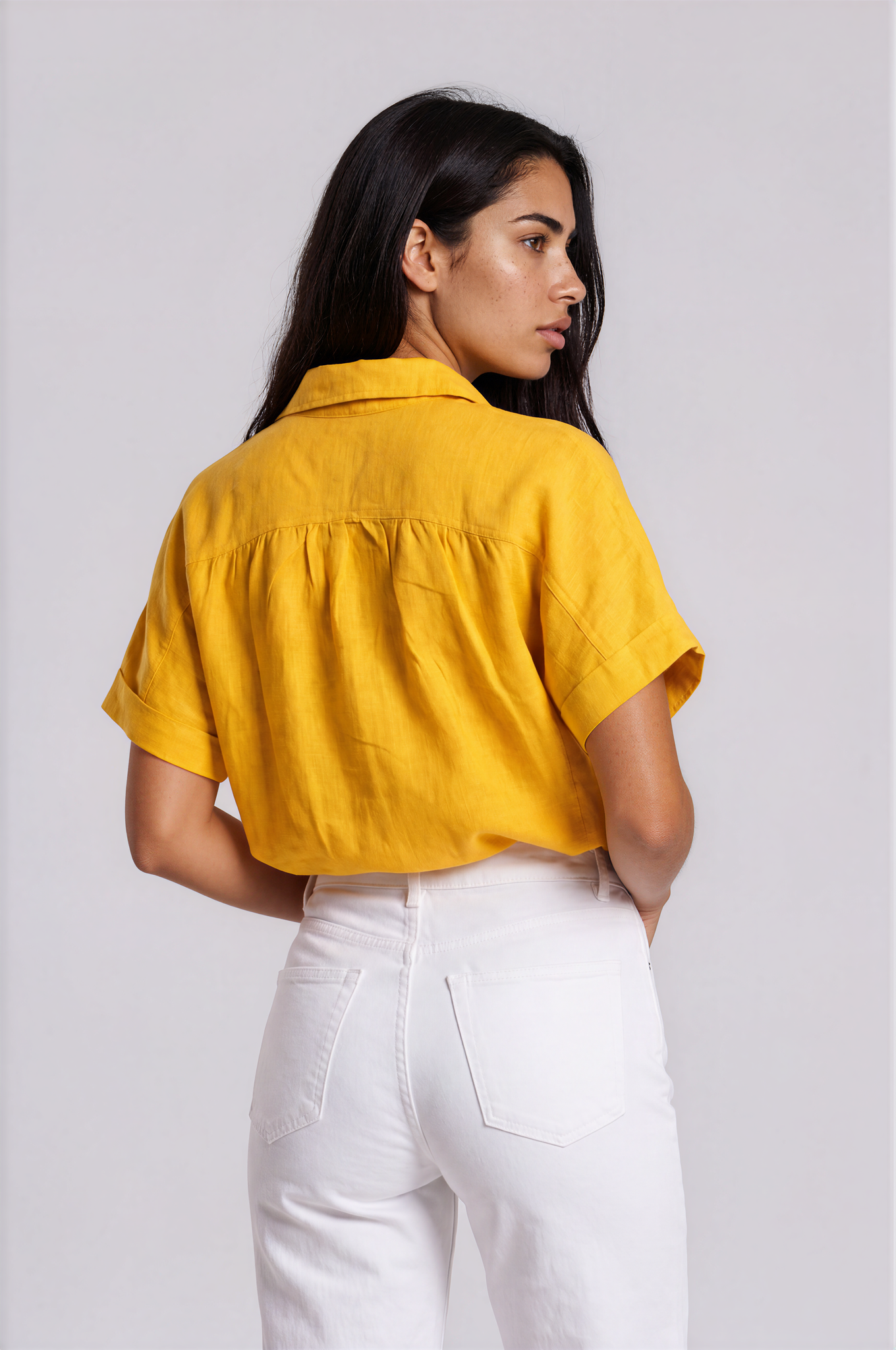 LINEN EVELYN TOP MB 1089