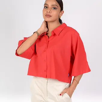 LINEN LOTUS BLOUSE MB 1001-2ND