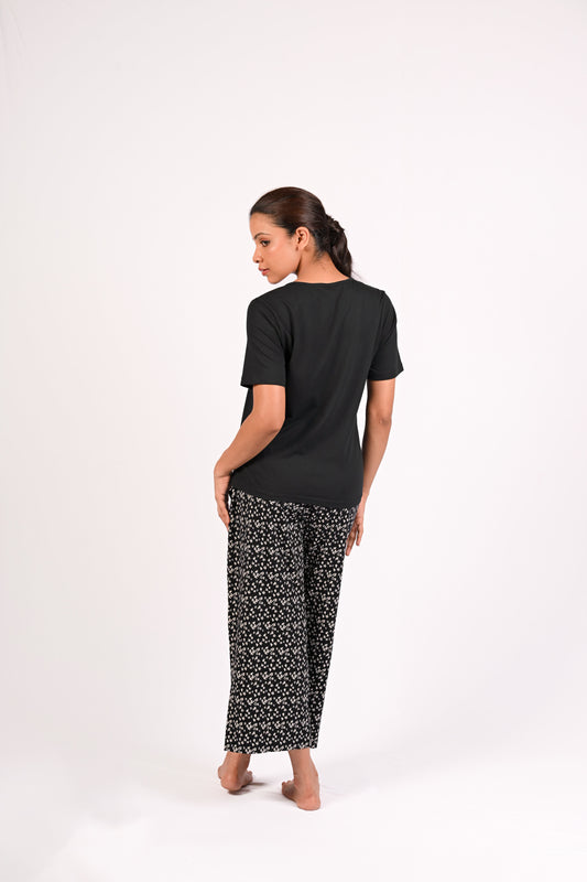 Juliya 3/4 Pant with Tee MN 406 image 1