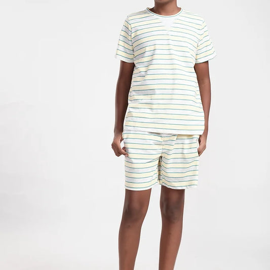 KNIT TEE WITH SHORT BCN 1004-2ND A