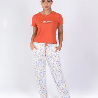 KNIT RIBBY PJ SET MN 414