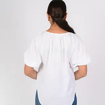 LINEN TERESA BLOUSE MB 1036