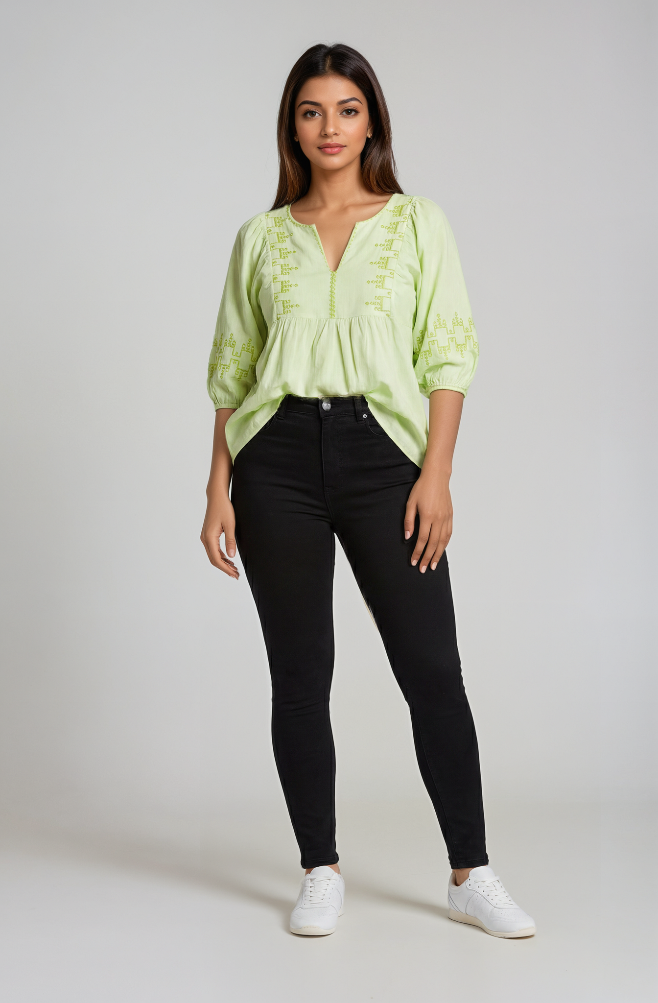 LINEN KYLEE BLOUSE MB 1014-2ND