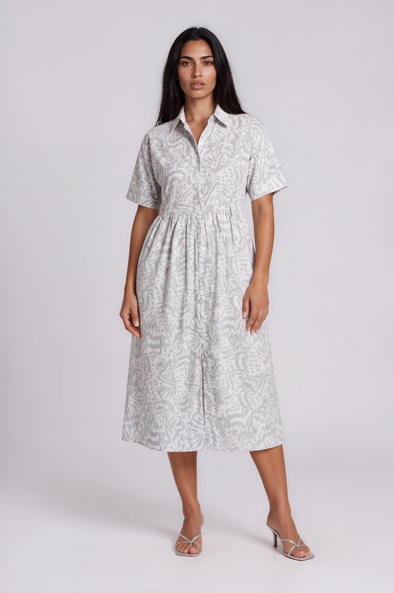LINEN MASHA DRESS MD 401