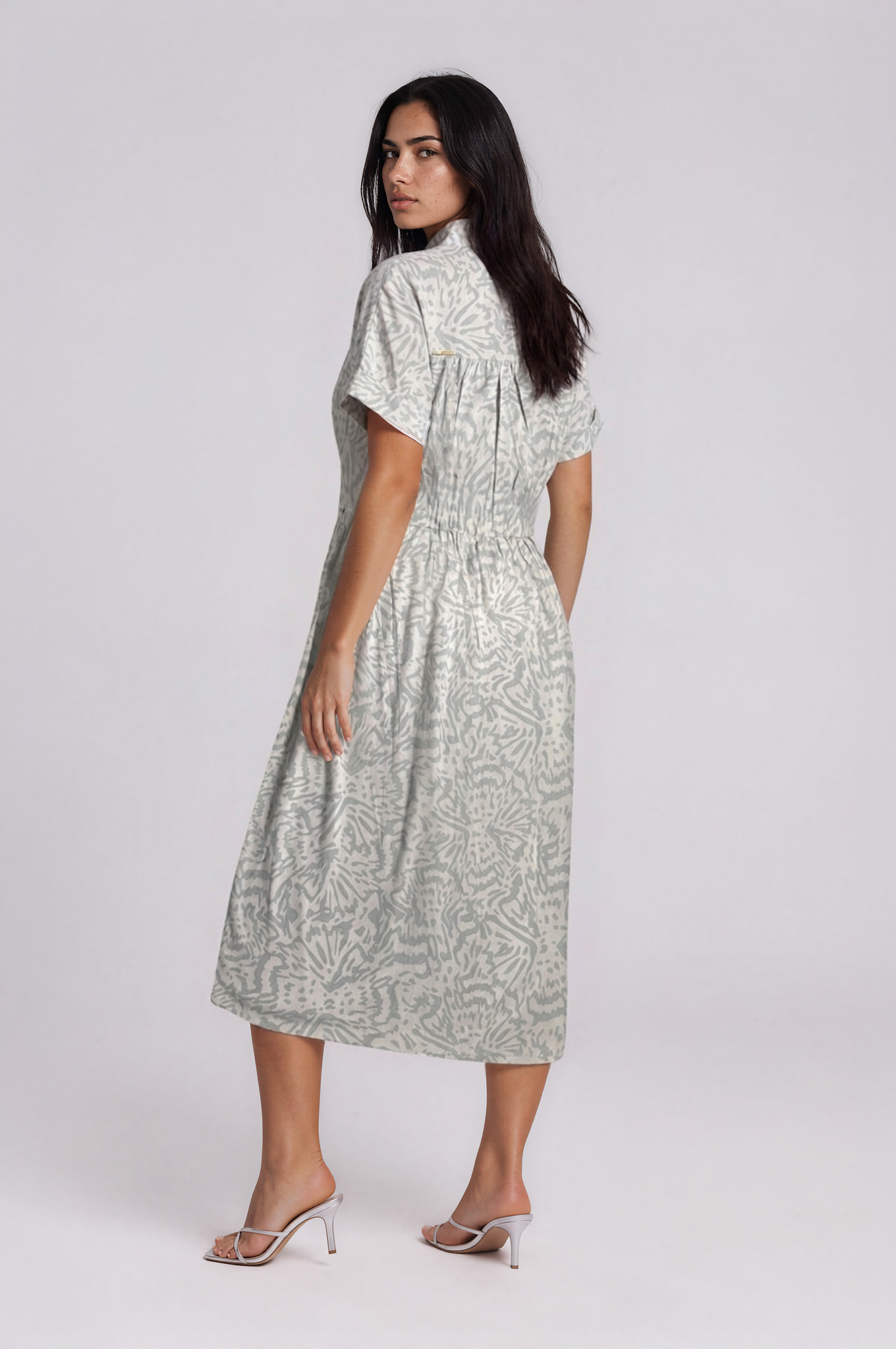 LINEN MASHA DRESS MD 401