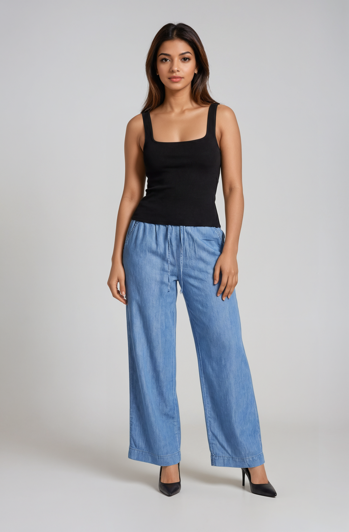 CHAMBRAY HARMONEY PANT MP 252