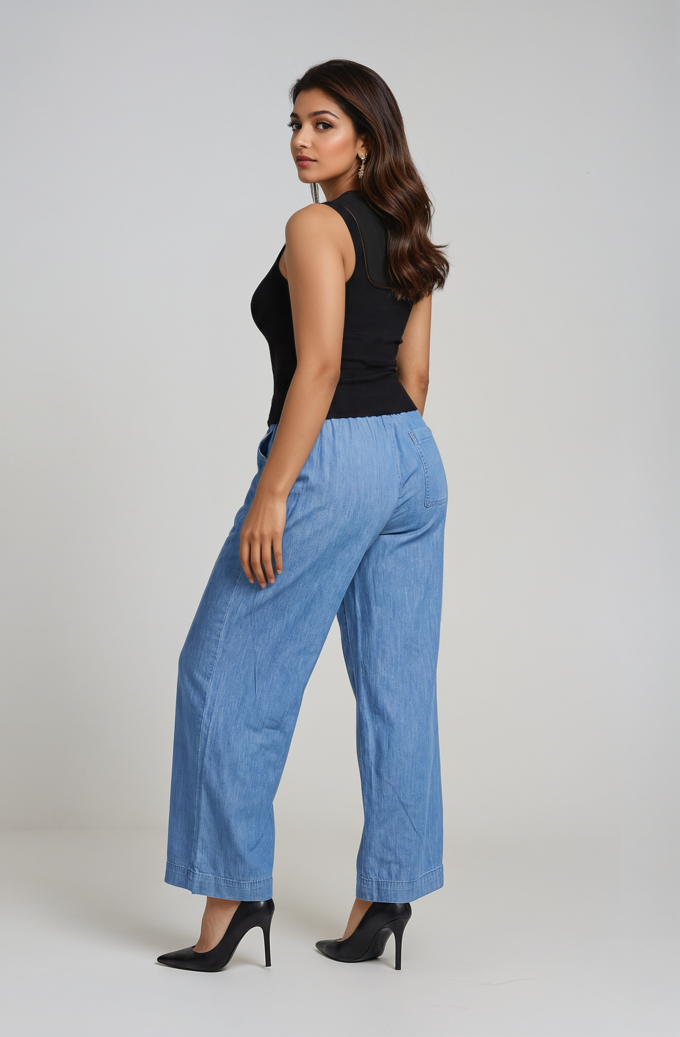 CHAMBRAY HARMONEY PANT MP 252