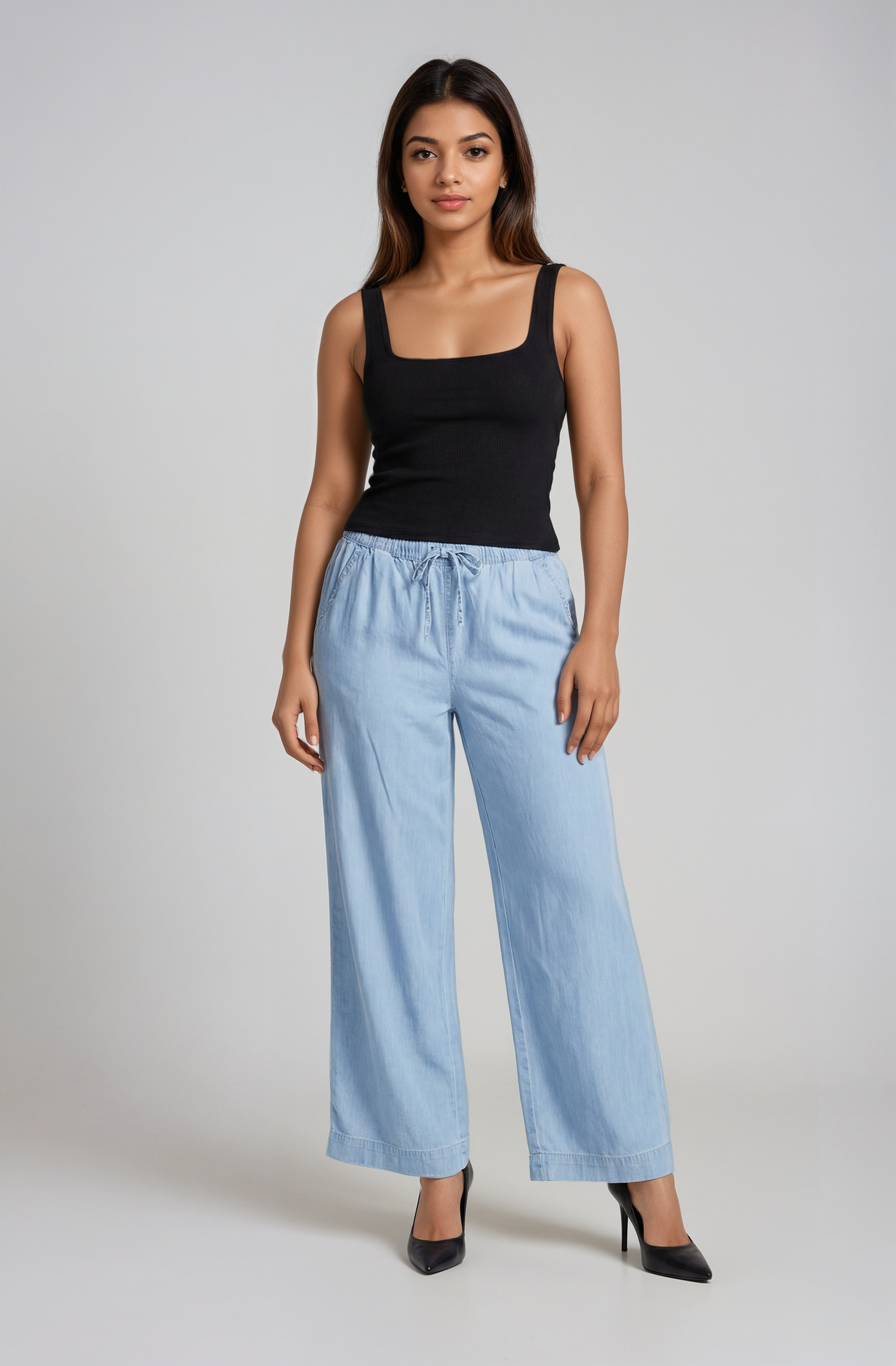 CHAMBRAY HARMONEY PANT MP 252