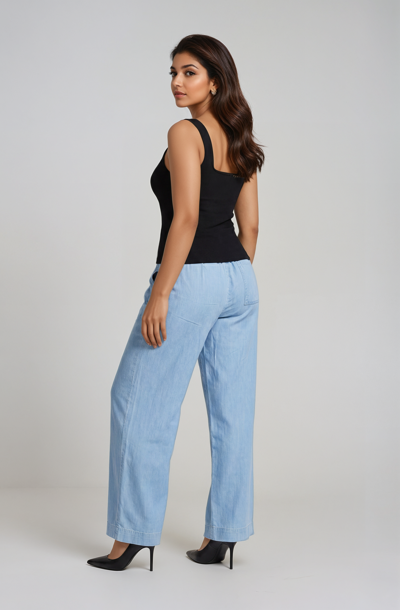 CHAMBRAY HARMONEY PANT MP 252