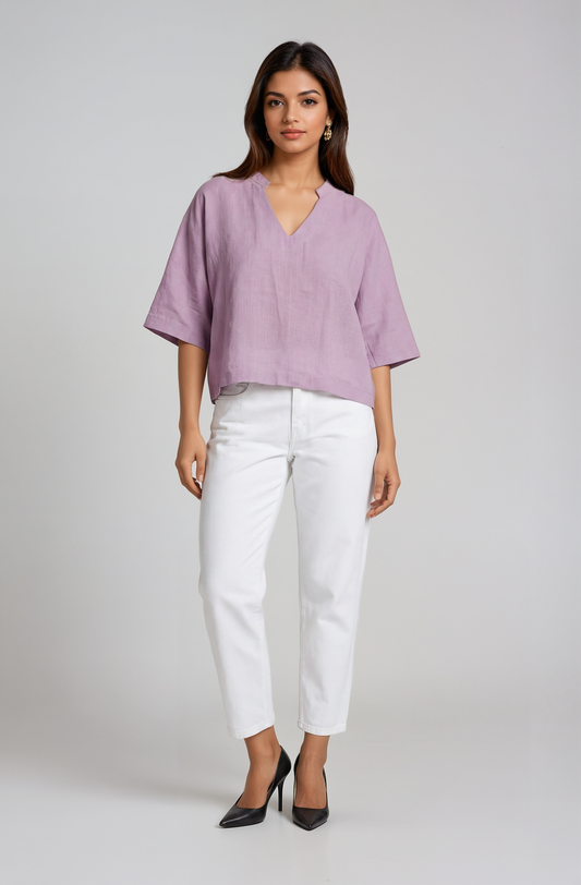 LINEN DANIEL BLOUSE MB 1043