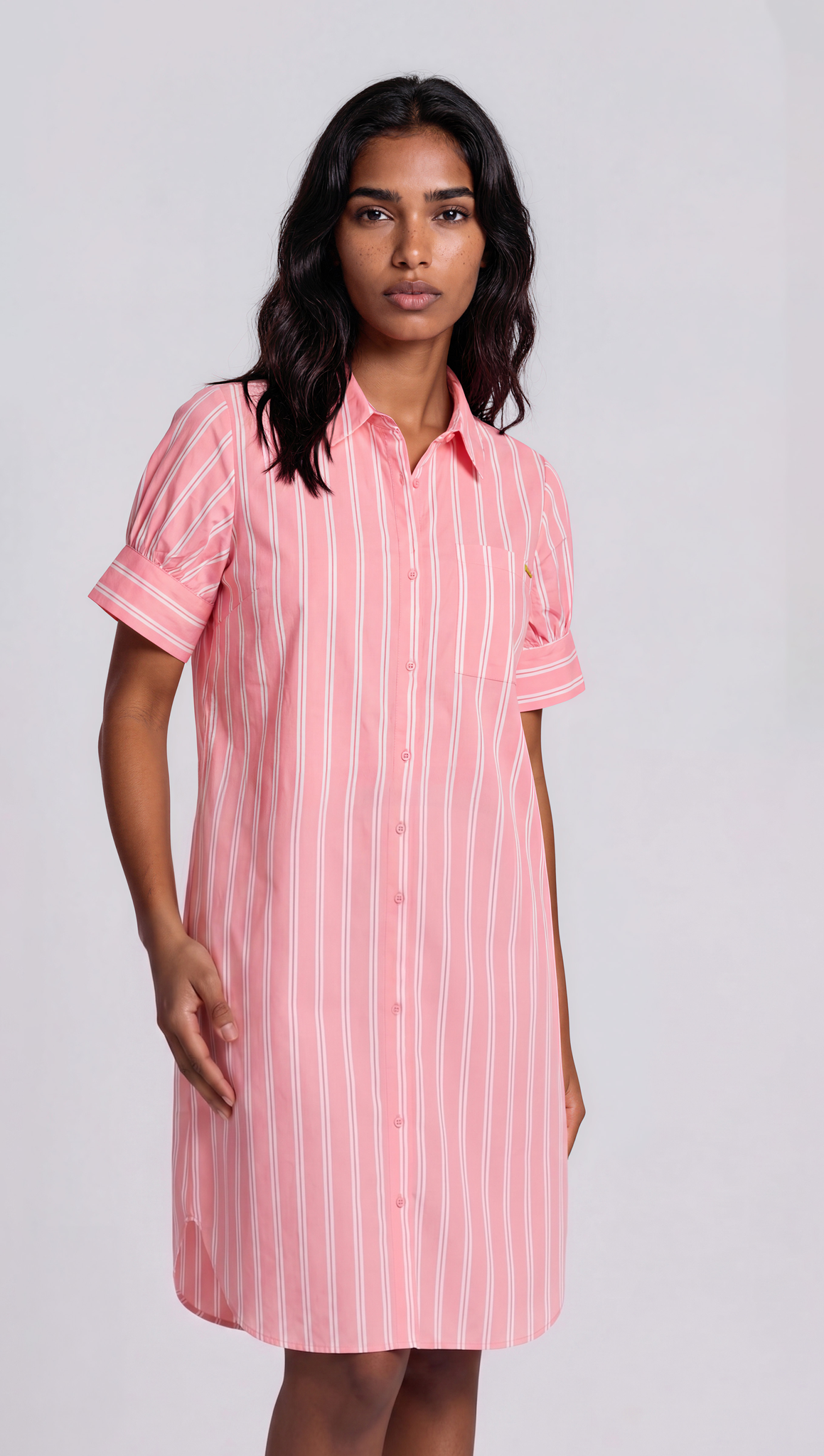 LINEN CLARA DRESS MD 339-3RD