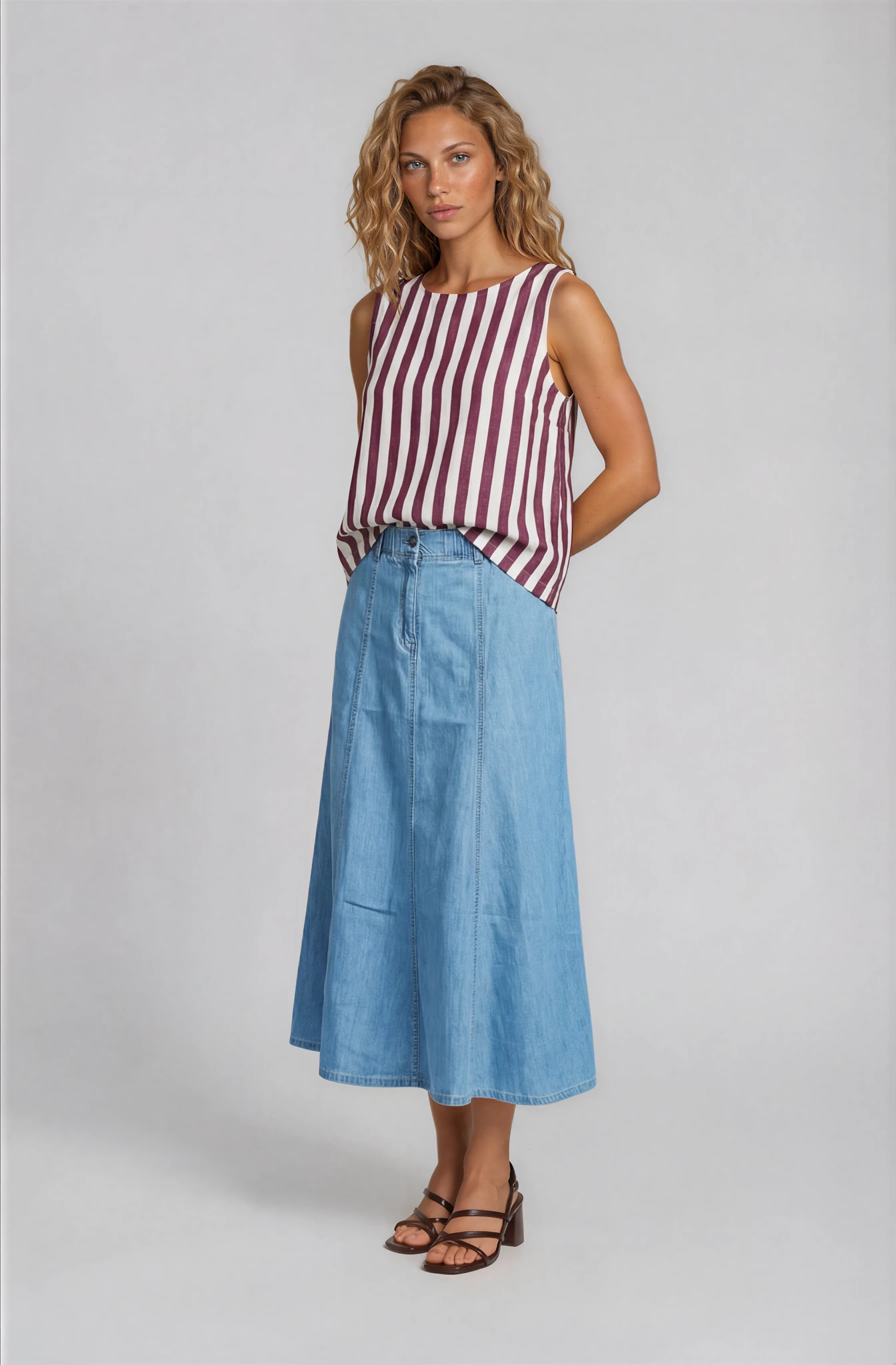 COTTON EMORY BLOUSE MB 1004-3RD