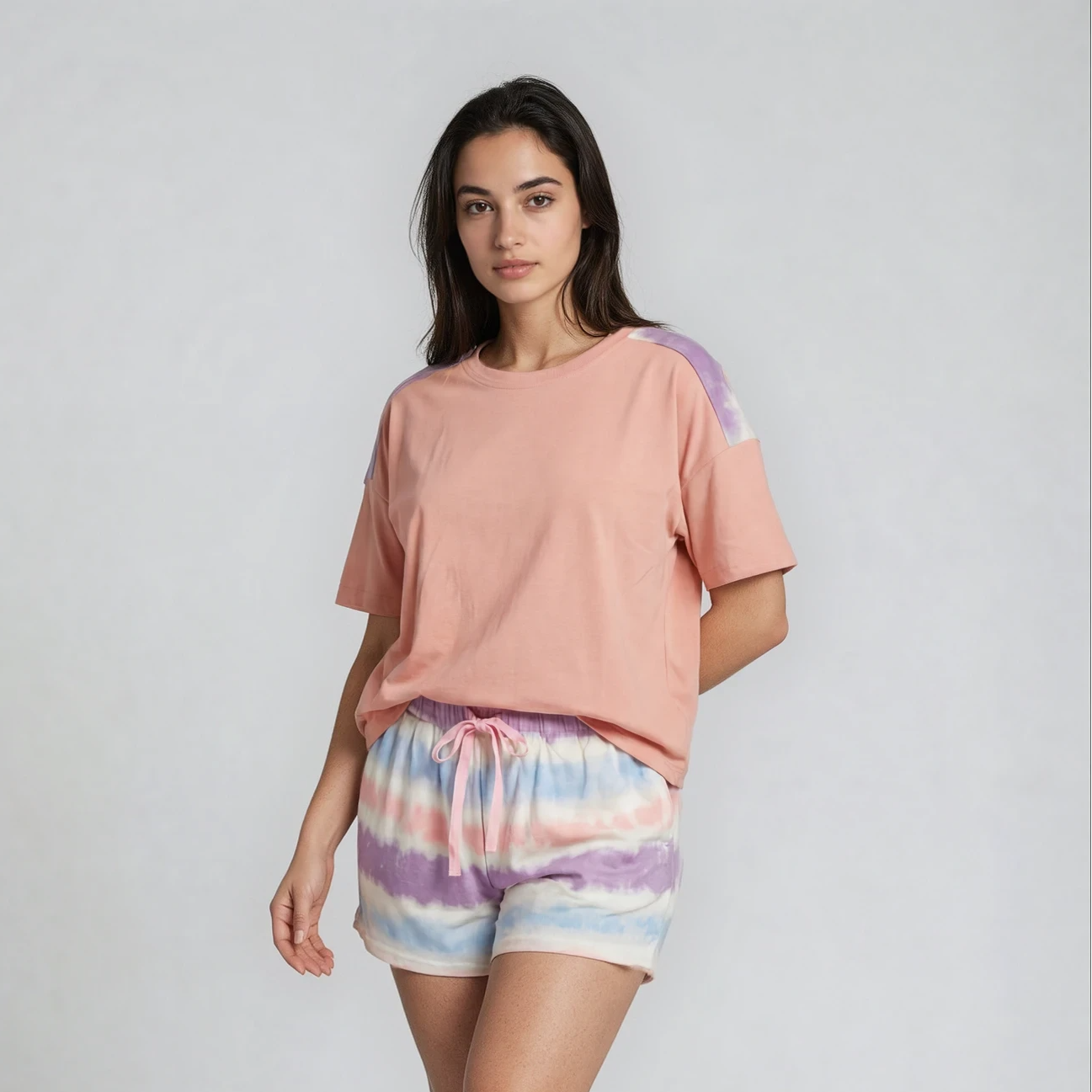 KNIT OLGA PJ SET MN 405-2ND SHORT