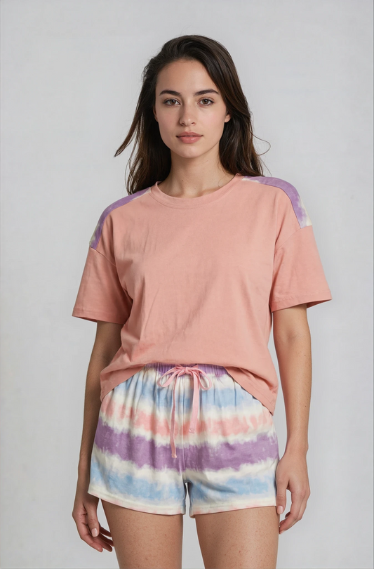 KNIT OLGA PJ SET MN 405-2ND SHORT