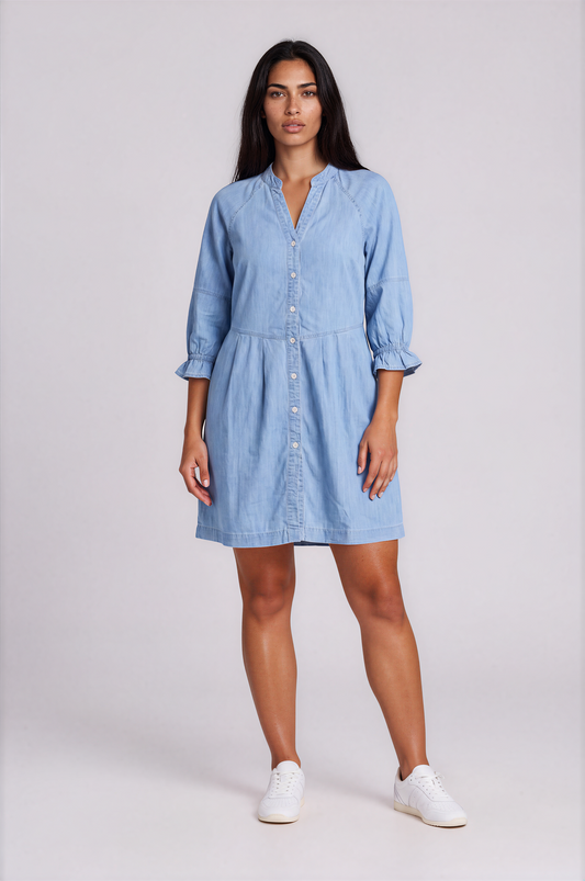 CHAMBRAY MARINA DRESS MD 397