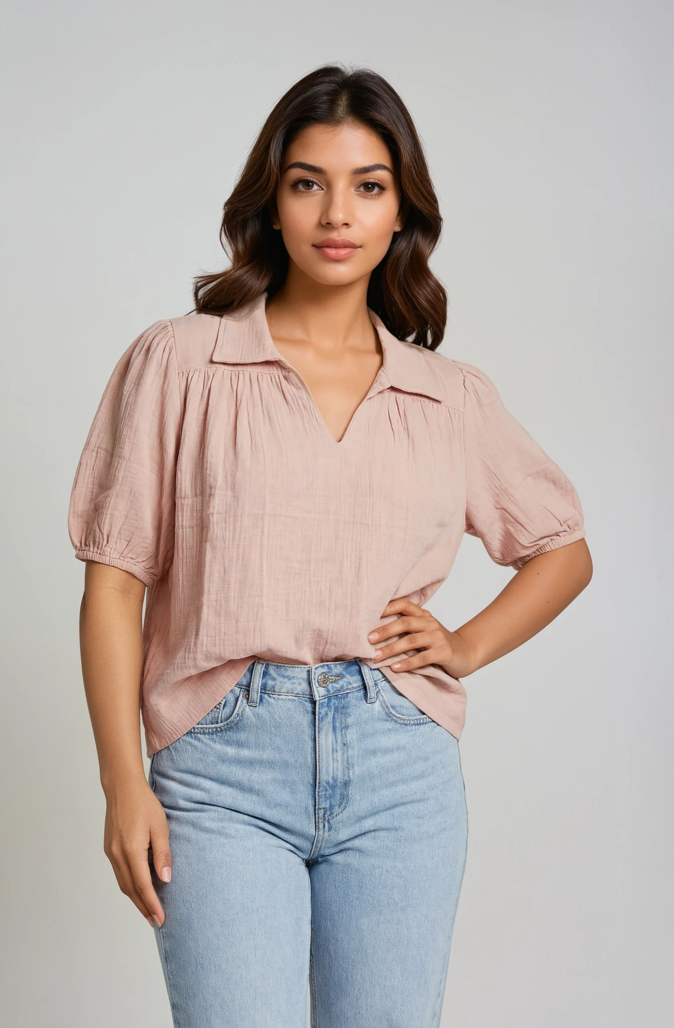 COTTON CLARIE BLOUSE