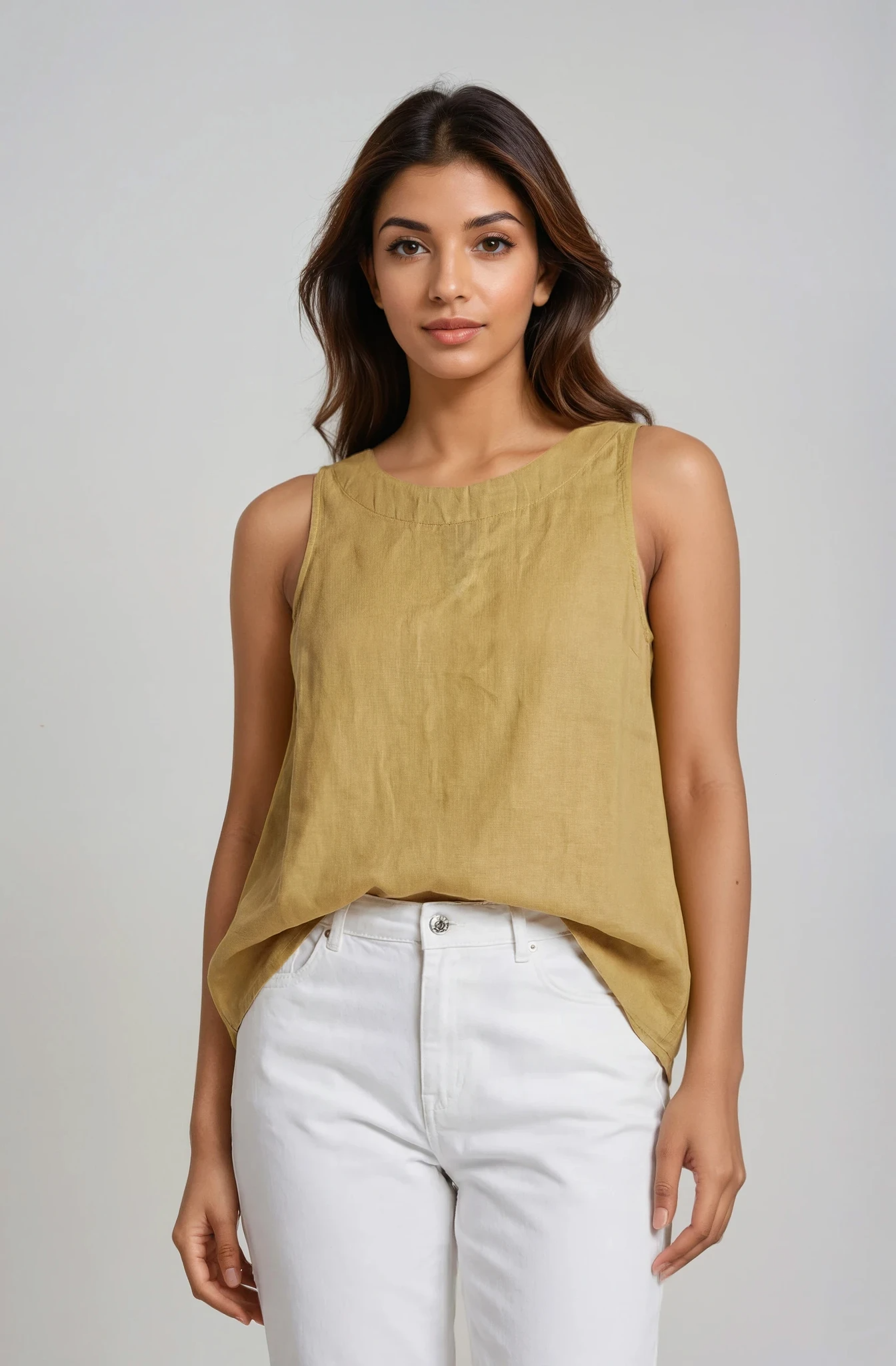 LINEN CLARA BLOUSE MB 1054