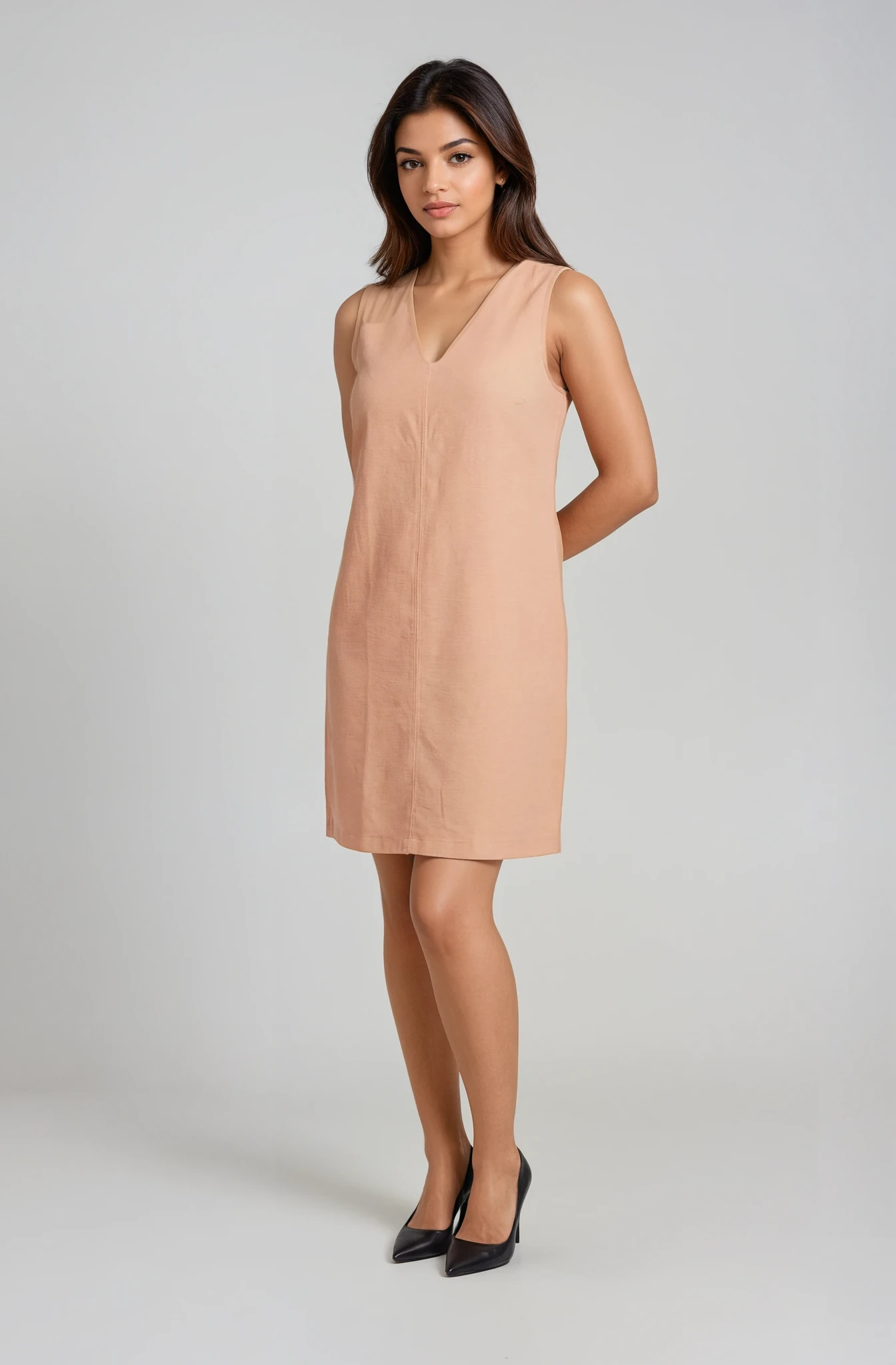 LINEN ZIARA DRESS MD 383