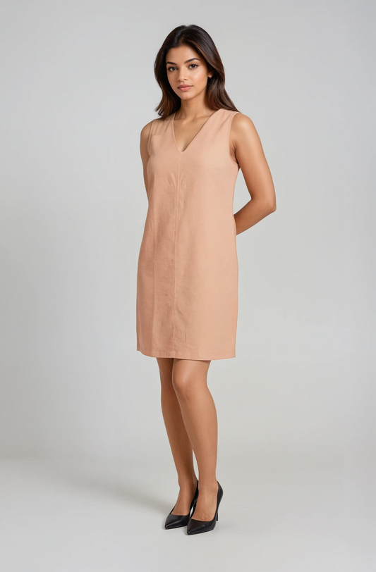 LINEN ZIARA DRESS MD 383