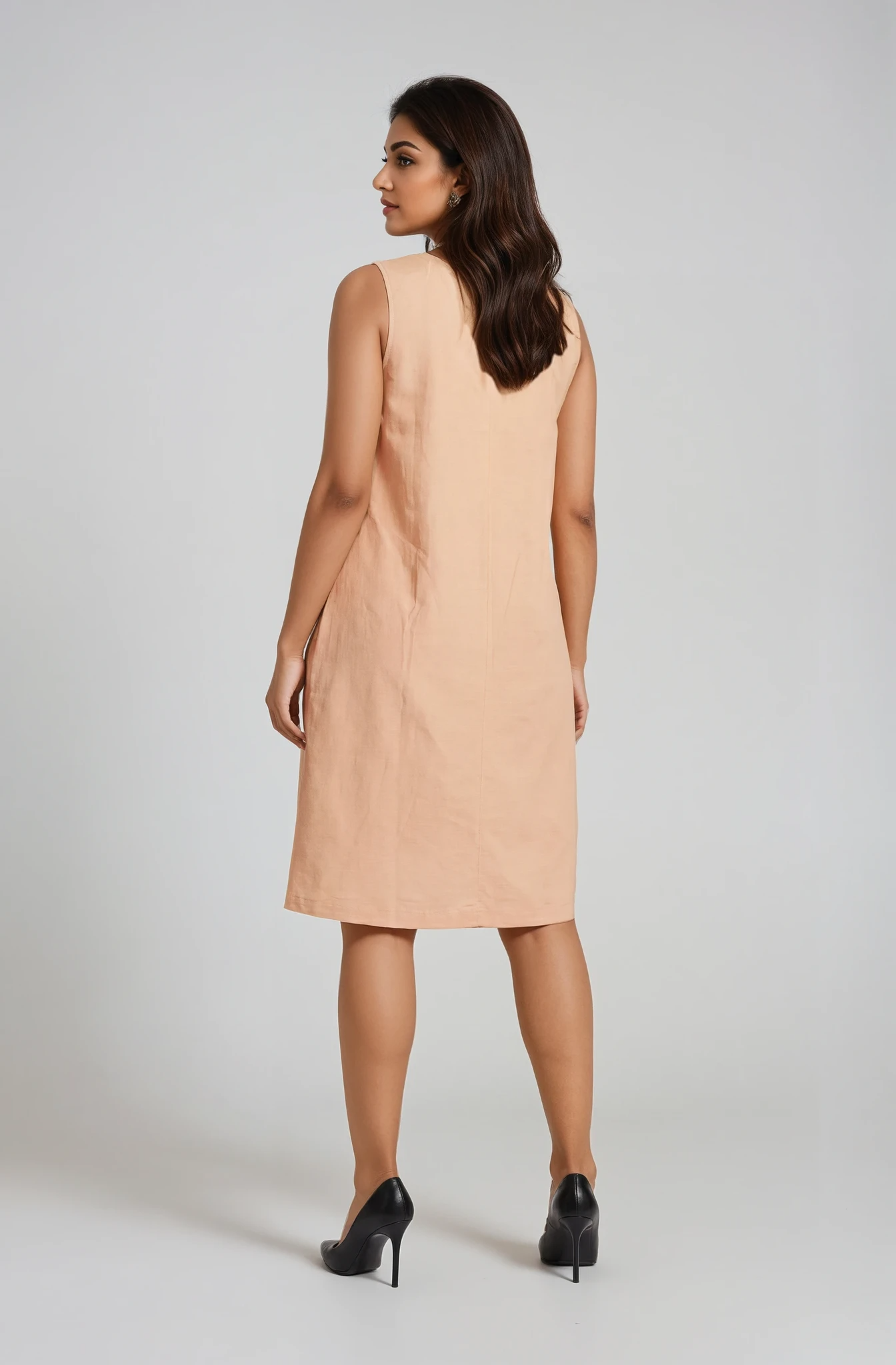 LINEN ZIARA DRESS MD 383